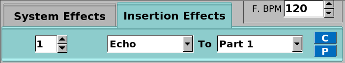 Insertion Effects
