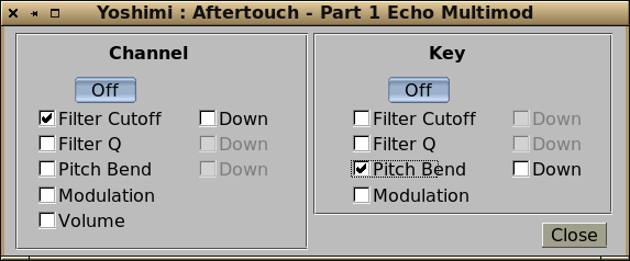 Aftertouch window